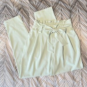 Women’s New Pastel Mint Green Loose Casual Pants